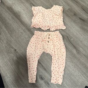 Jessica Simpson Pink Kids Matching Set